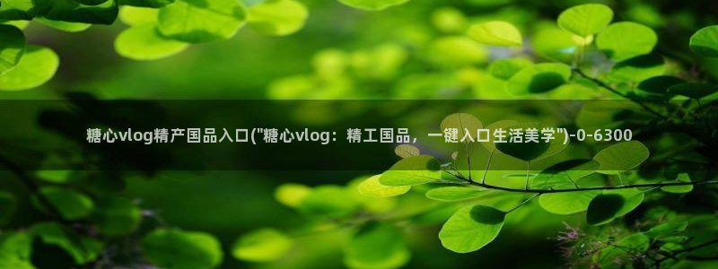 糖心vlog最新下载